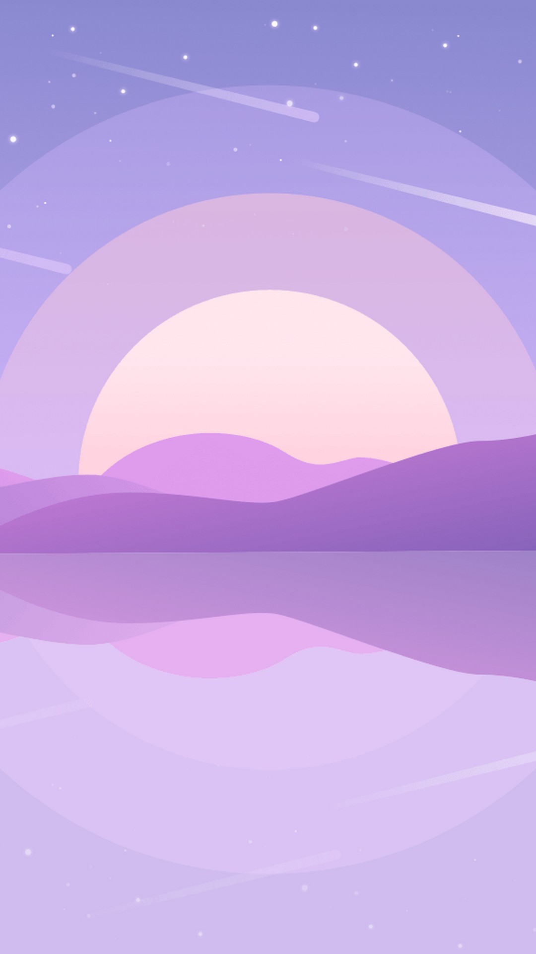 Purple Aesthetic iPhone Wallpaper 3D iPhone Wallpaper