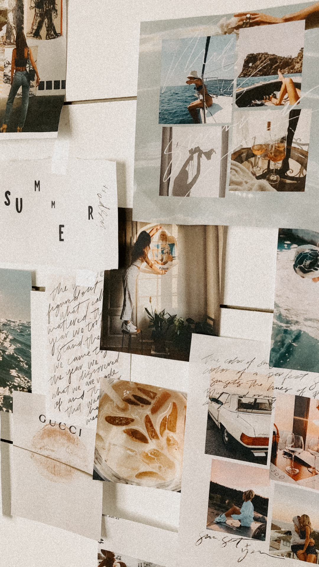 Aesthetic Moodboard Wallpaper