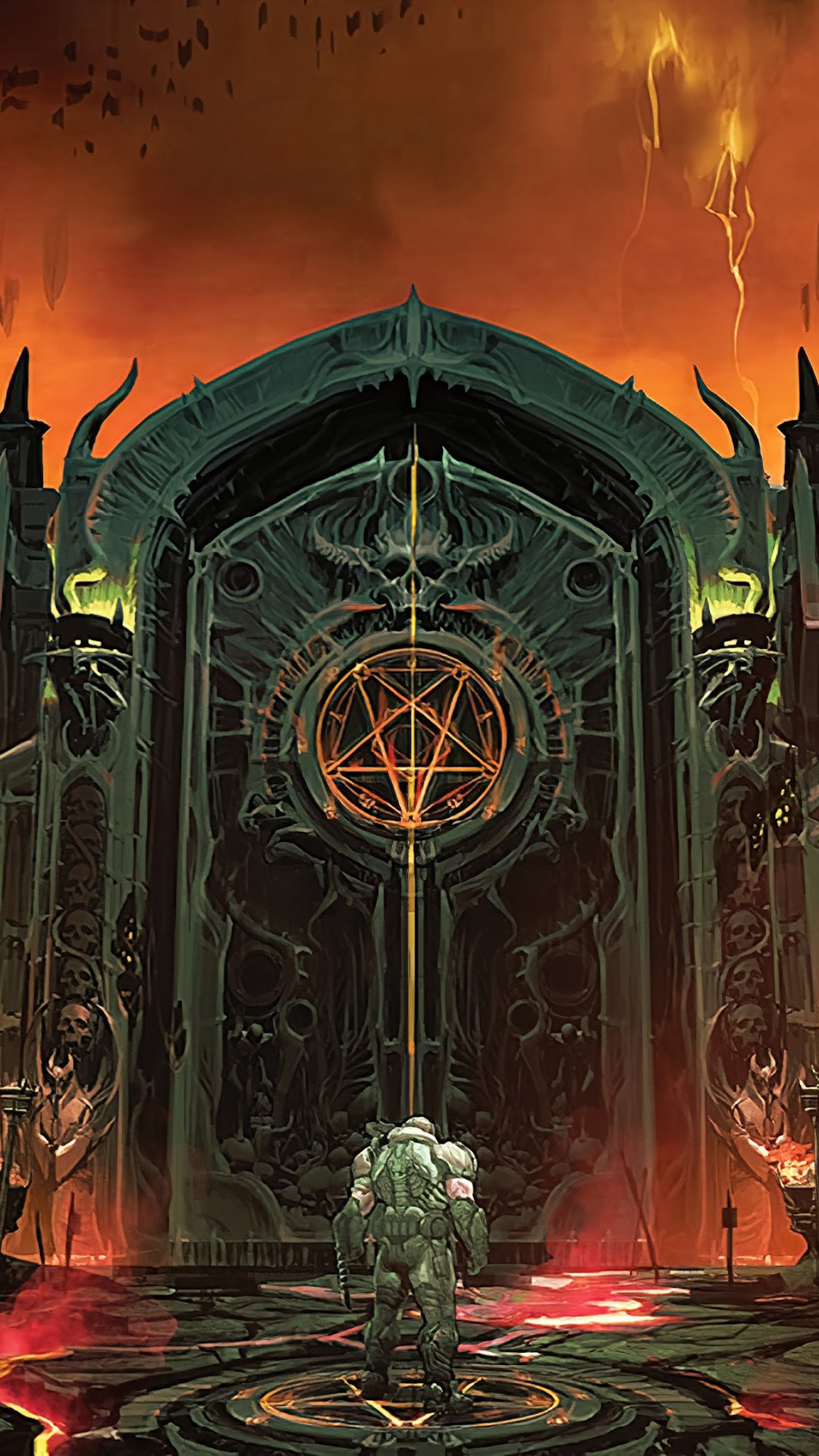 DOOM Eternal Doomguy Sword 4K Wallpaper #7.845