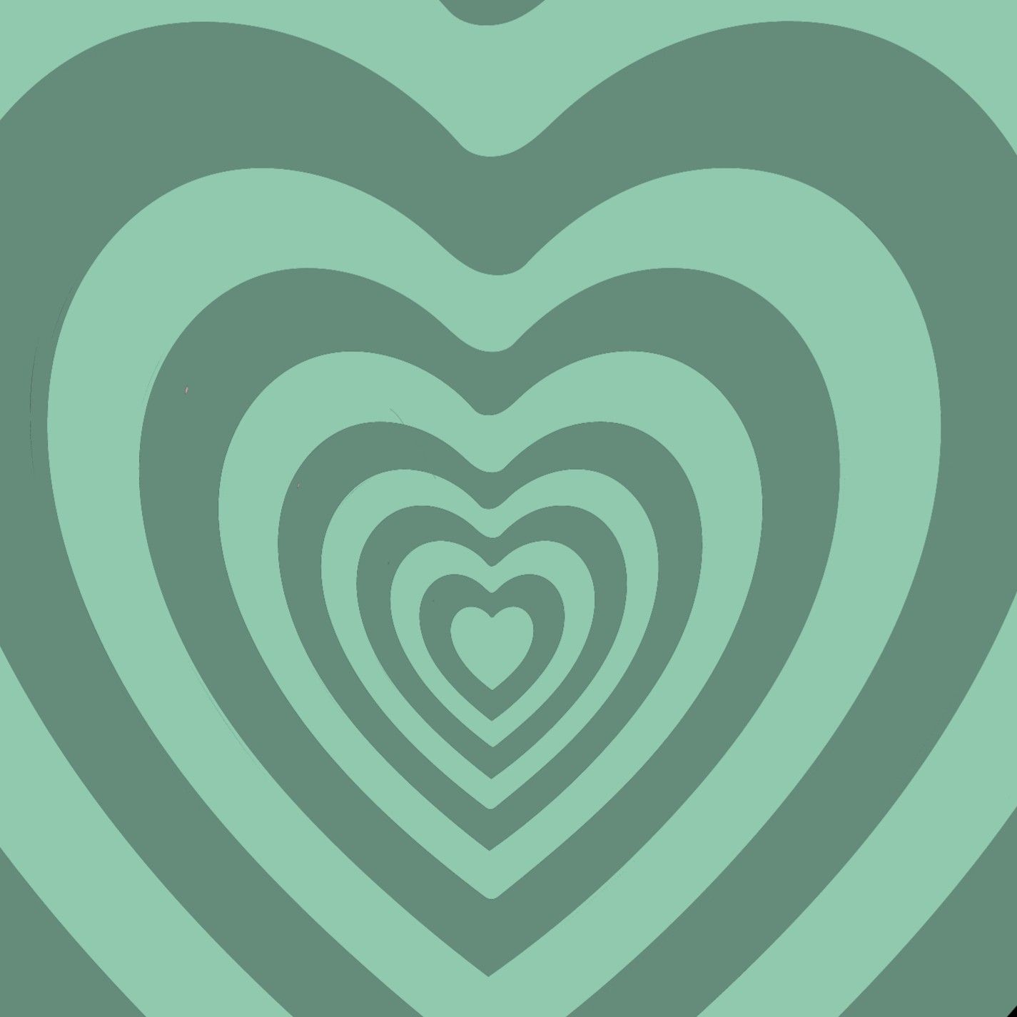 Mint Green Aesthetic Heart Wallpapers - Wallpaper Cave.