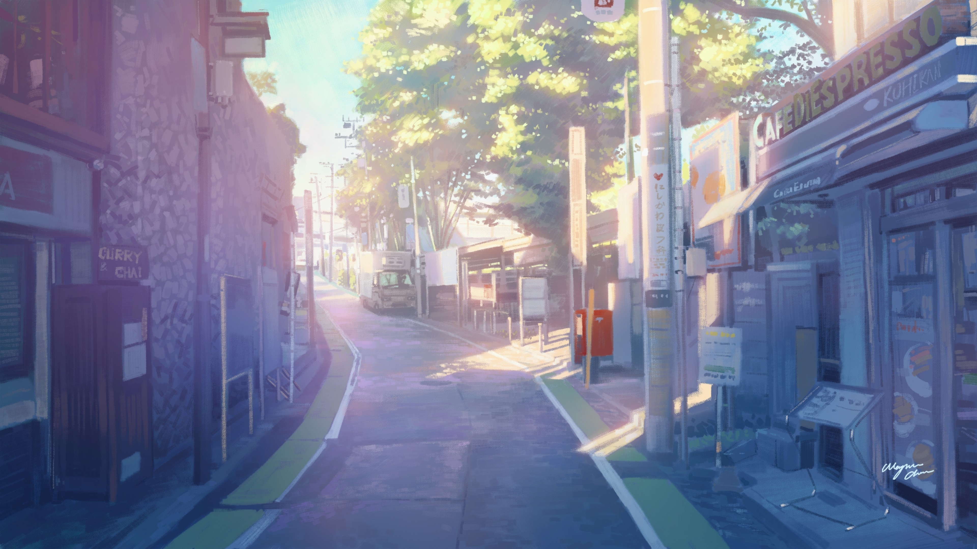 HD anime street wallpapers  Peakpx