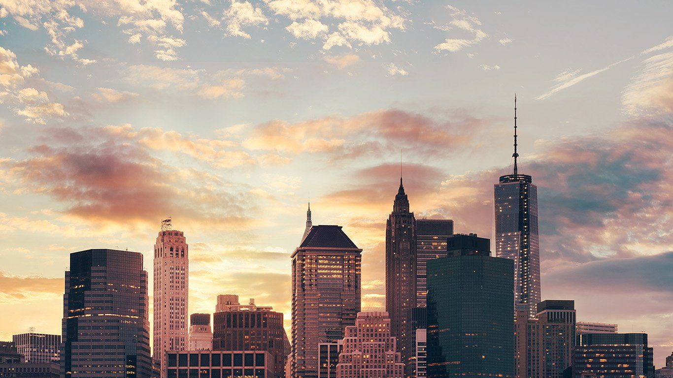 Desktop Wallpaper City Sunset