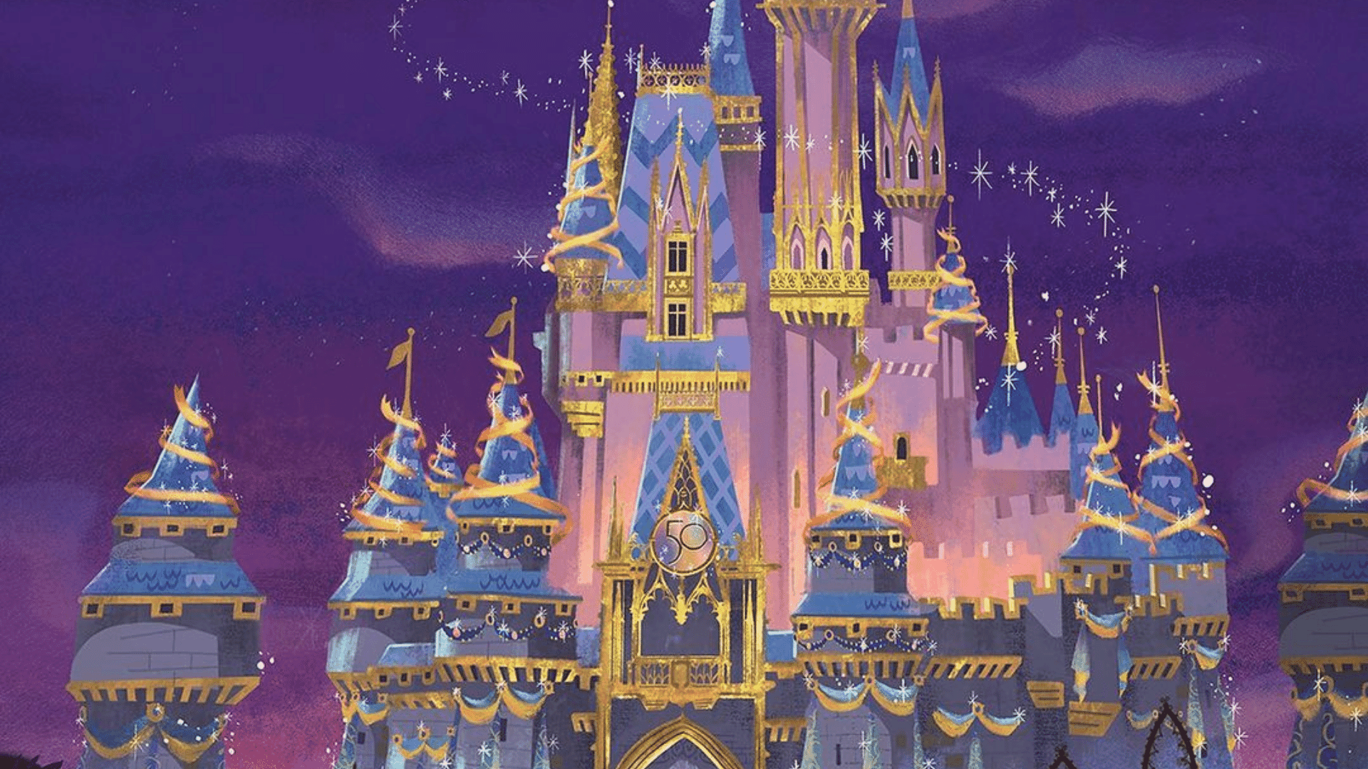 Walt Disney Imagineering Shares New Mary Blair Inspired Cinderella Castle 50th Anniversary Art News Today