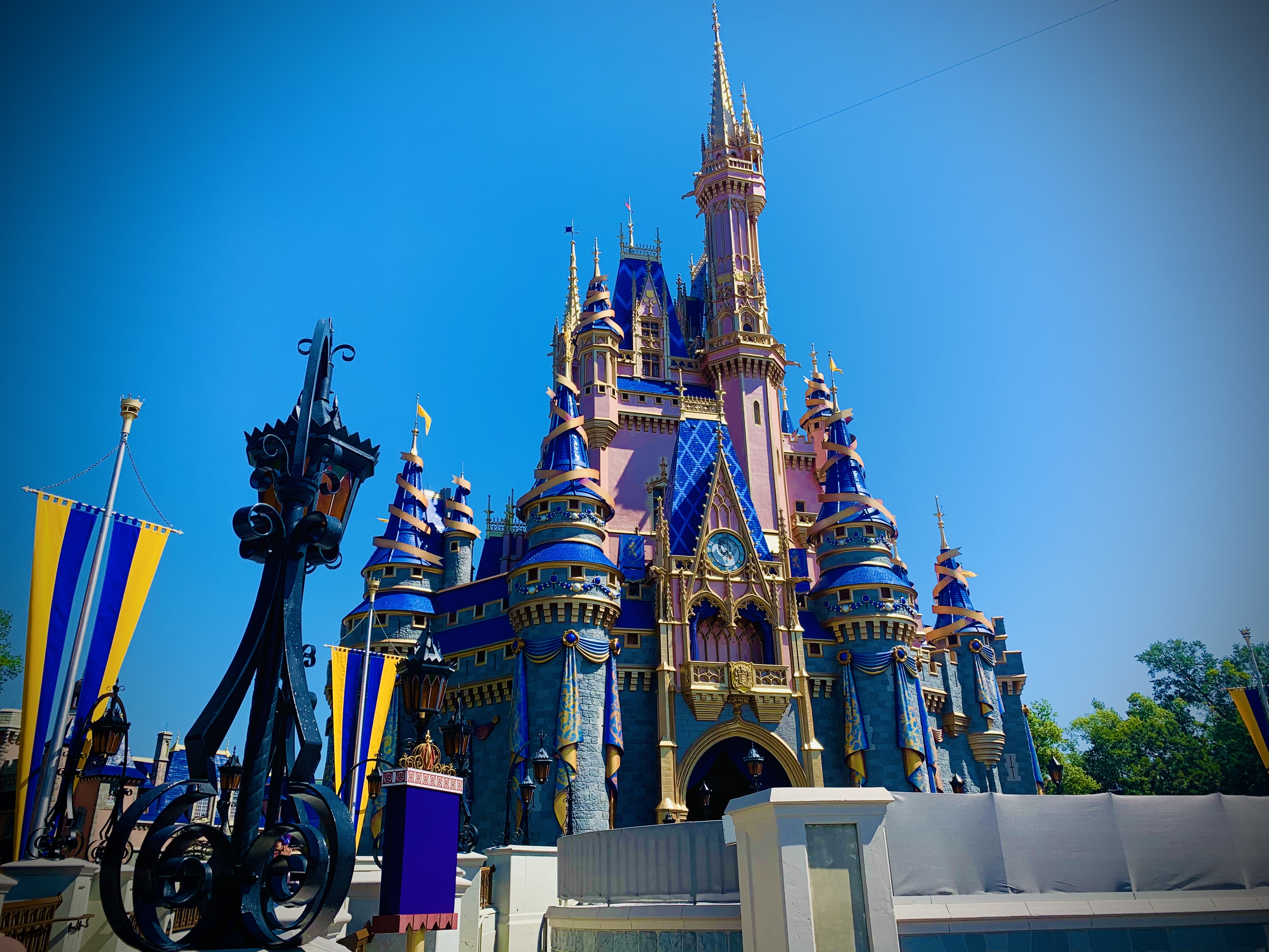 Disney makes progress on Cinderella Castle's 50th anniversary décor
