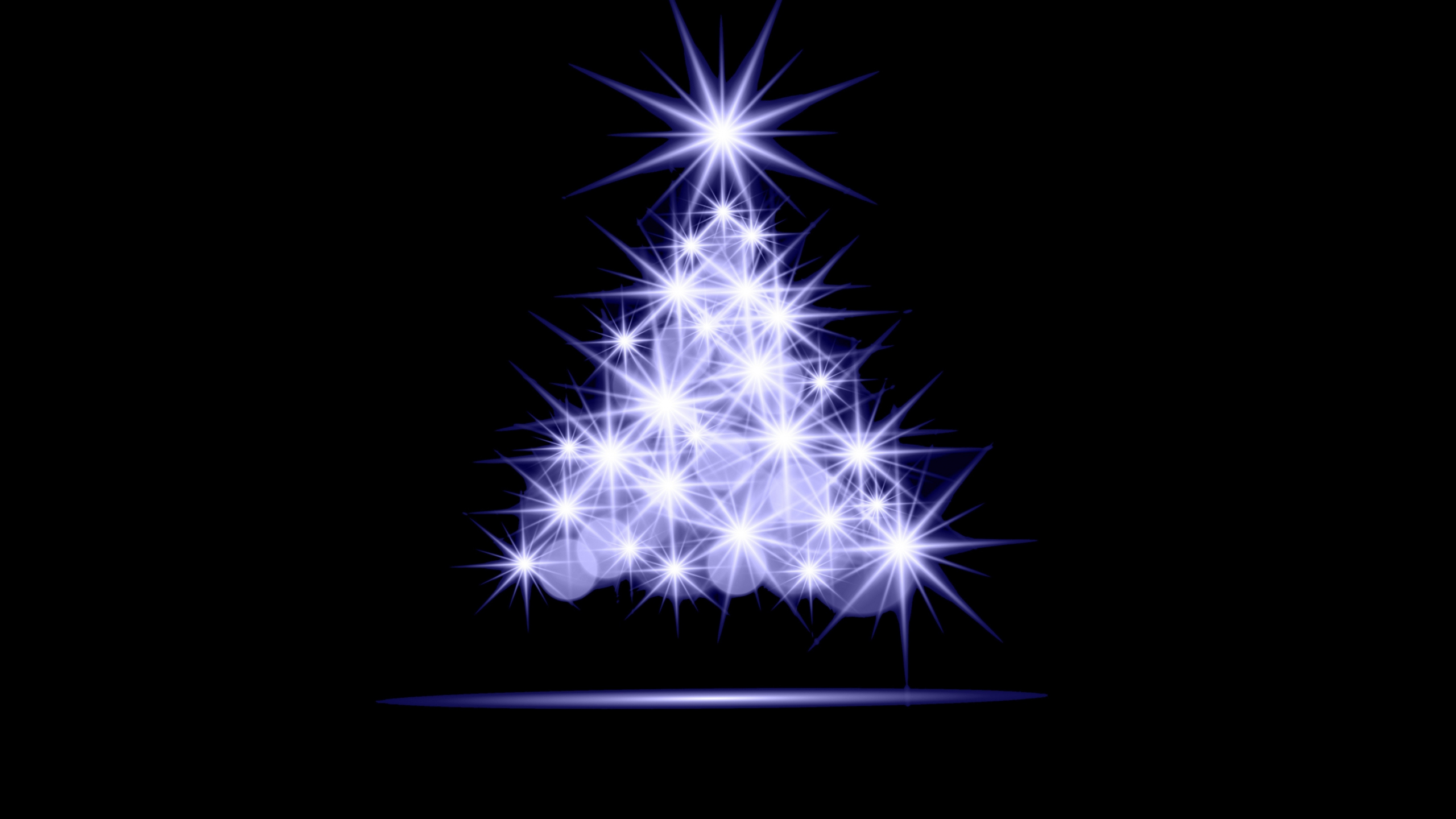 Download 2560x1440 wallpaper christmas tree, digital art, minimal, dual wide, widescreen 16: widescreen, 2560x1440 HD image, background, 15742