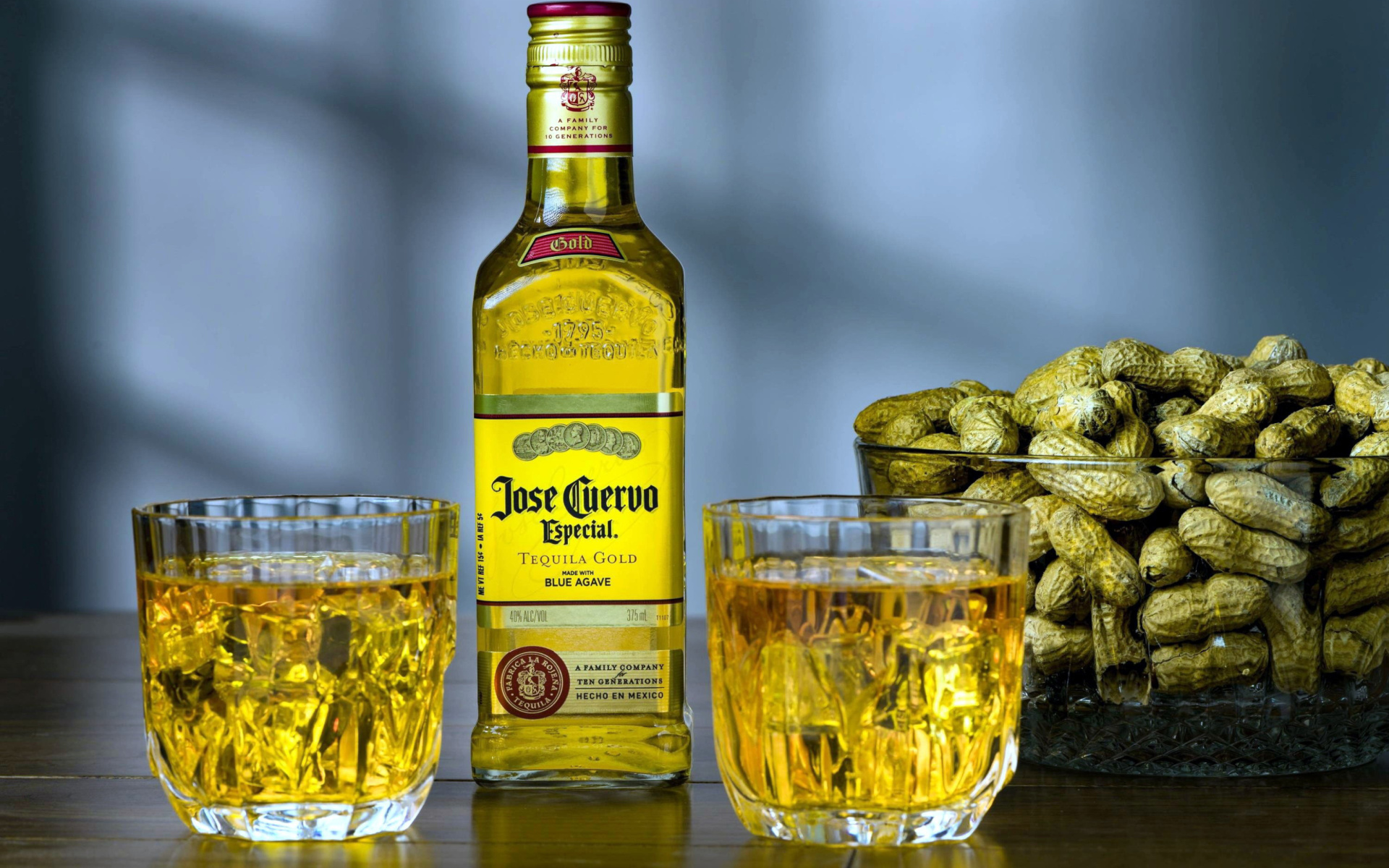 Tequila Jose Cuervo Especial Gold Wallpaper for Widescreen Desktop PC 1920x1080 Full HD