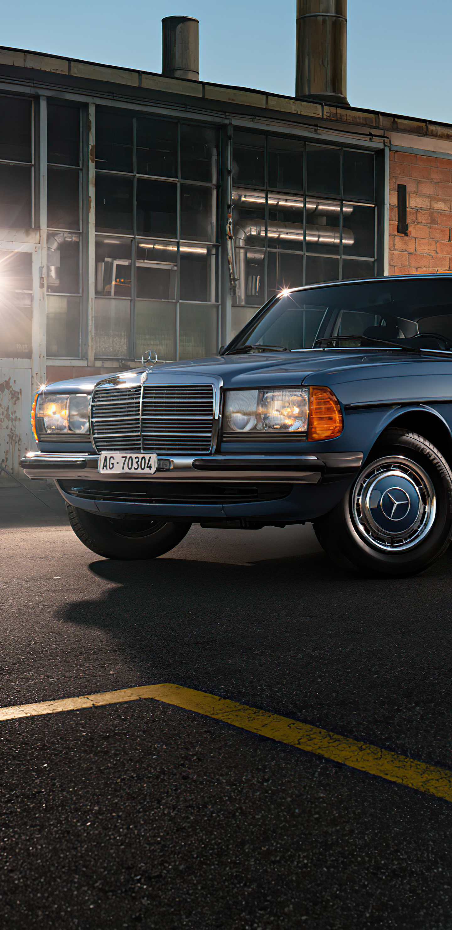 Mercedes Benz W123 Samsung Galaxy Note 9, 8, S9, S8, SQHD HD 4k Wallpaper, Image, Background, Photo and Picture