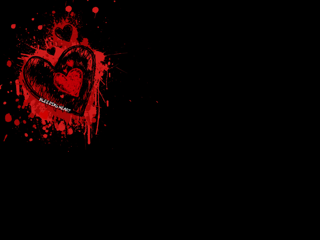 Bloody Heart Wallpaper