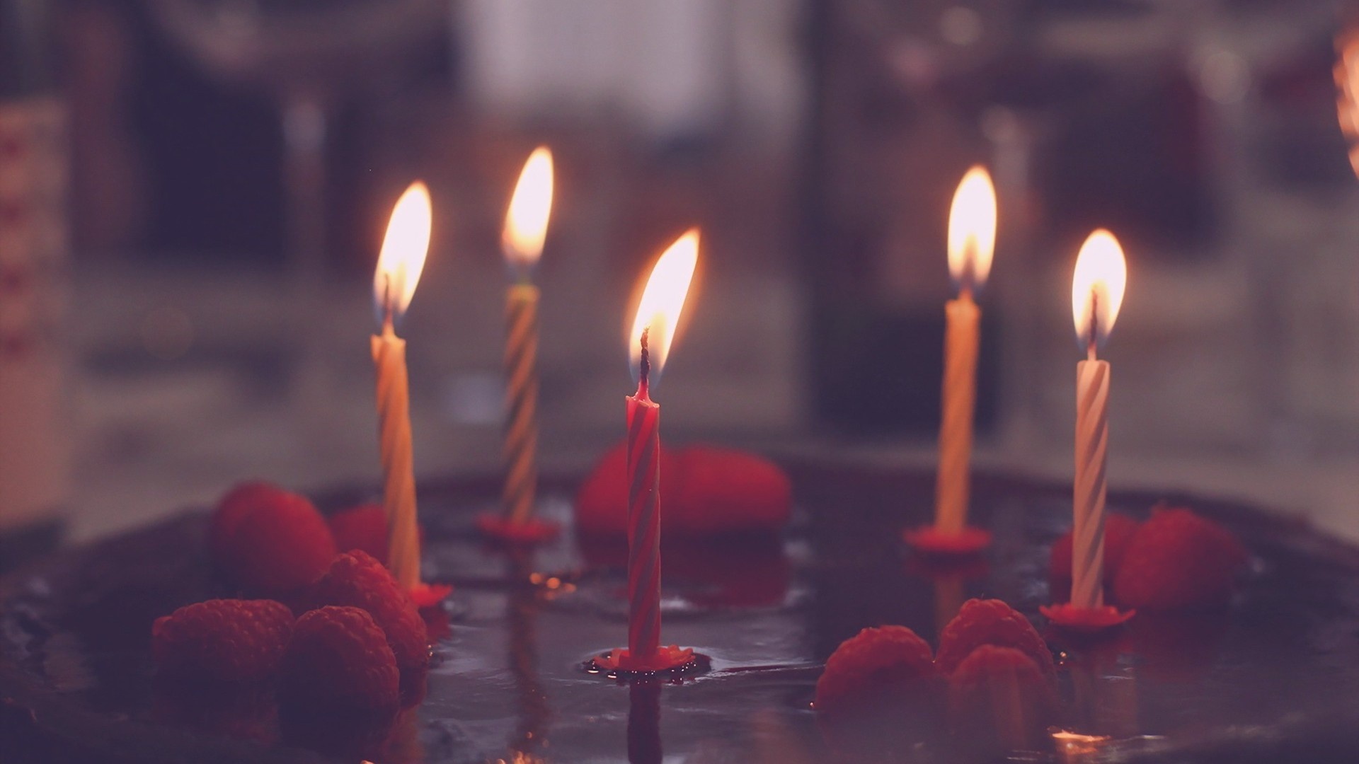 Birthday Cake Candles Celebration Cake With Candles HD