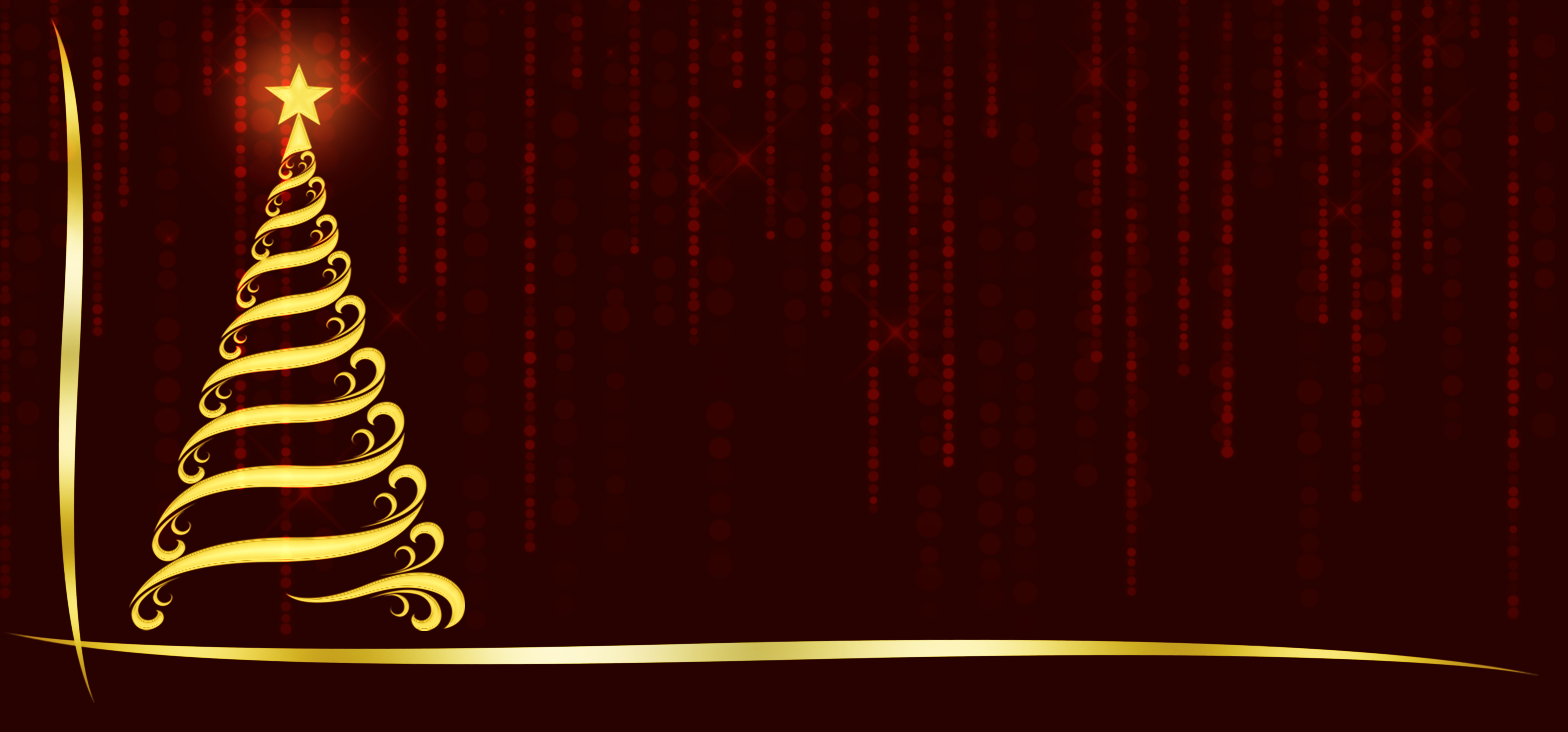 Free Image, christmas tree, ornate, design, star, glow, glitter, christmas card, greeting card, background, shine, gold, holiday season, copy space, christmas theme, modern, advent, banner, timeline, greetingcard, christmas decoration, lighting, computer