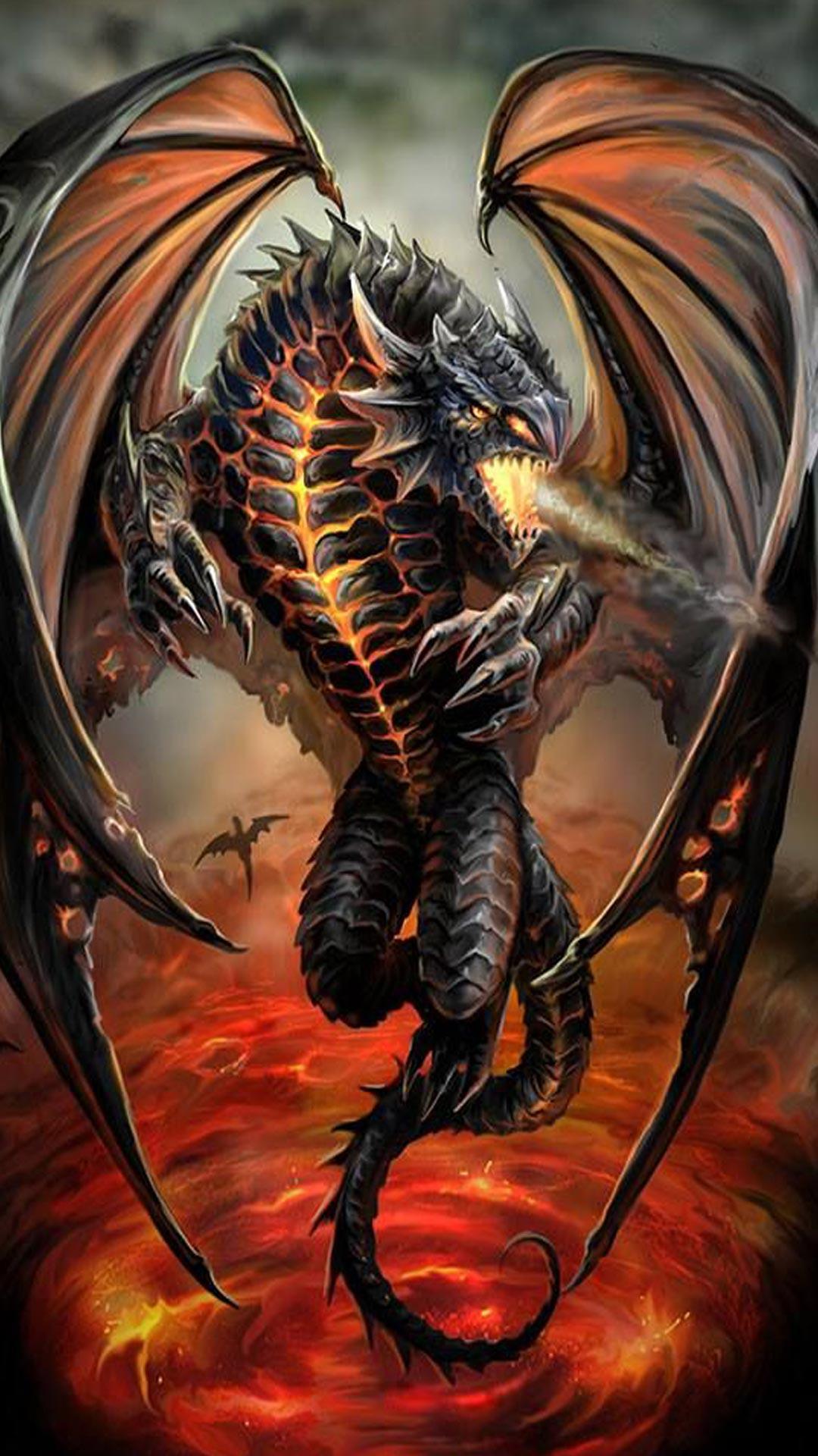 HD Fire Dragon Live Wallpaper for Android