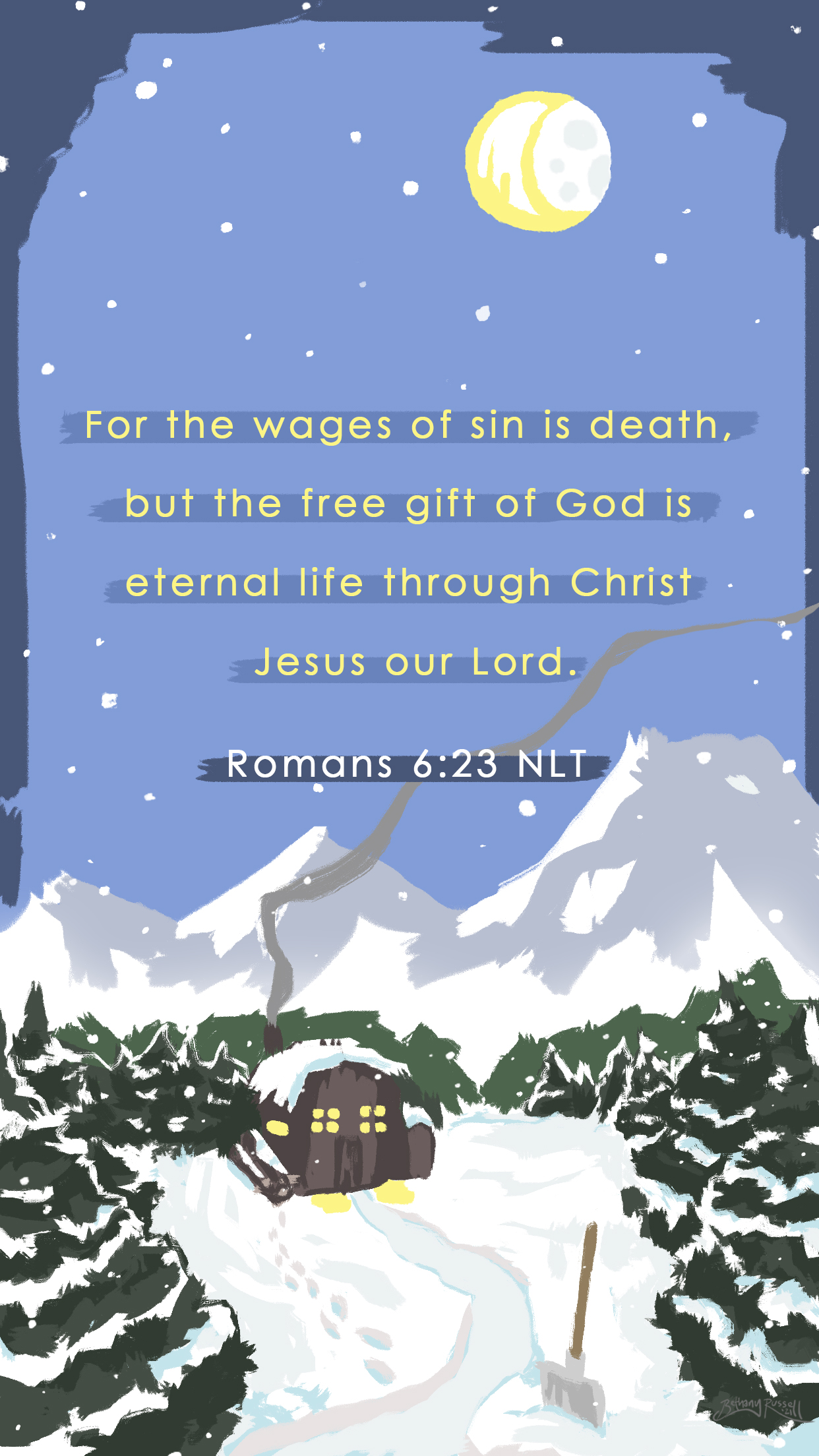 Free Bible Verse and Christian Phone Wallpaper