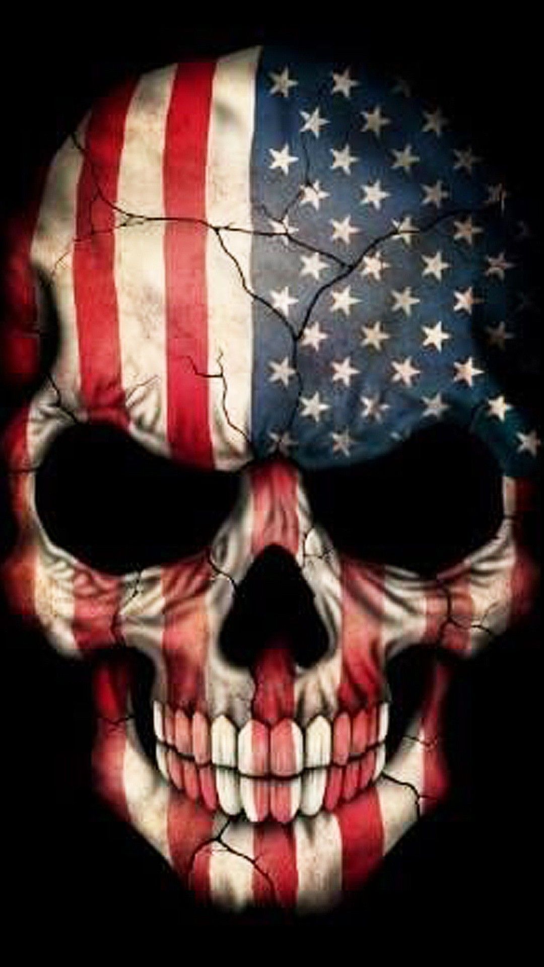 Patriotic Skull Wallpaper Free Patriotic Skull Background