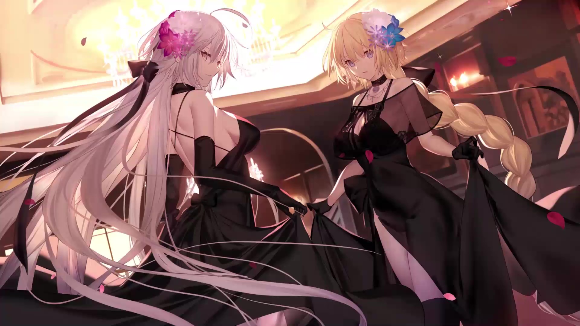 Jeanne And Jalter Fate Grand Order Live Wallpaper