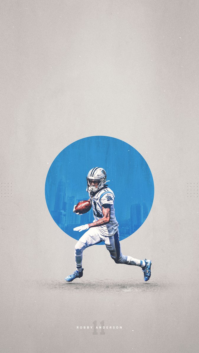 Robby Anderson Carolina Panthers IPhone Wallpaper on Behance