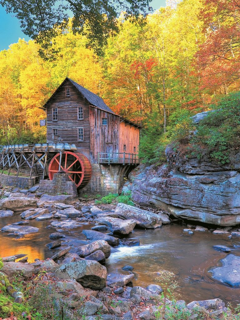 Usa Stones Autumn Nature Wallpaper - [1536x2048]