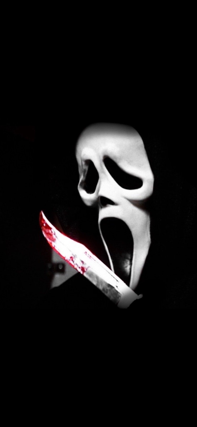 Scream movie lockscreen blurry ghostface scream HD phone wallpaper  Pxfuel