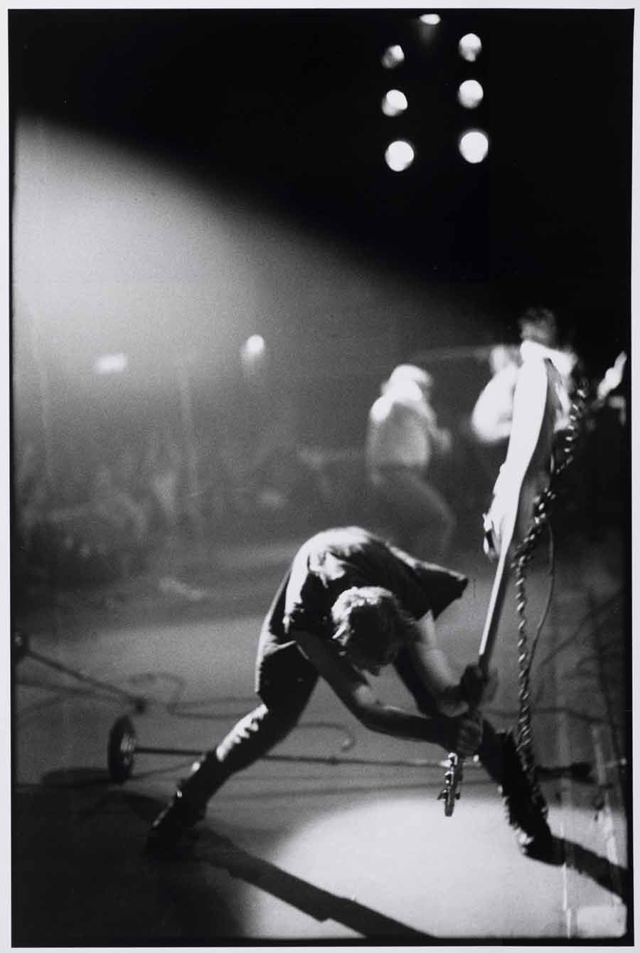 Pennie Smith, The Clash. Le choc, London calling, Noir et blanc