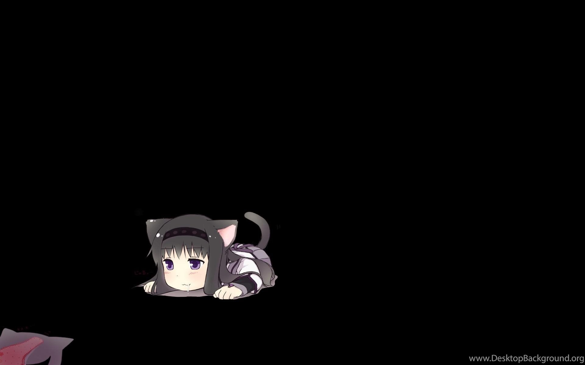 CHIBI NEKO WALLPAPER Desktop Background