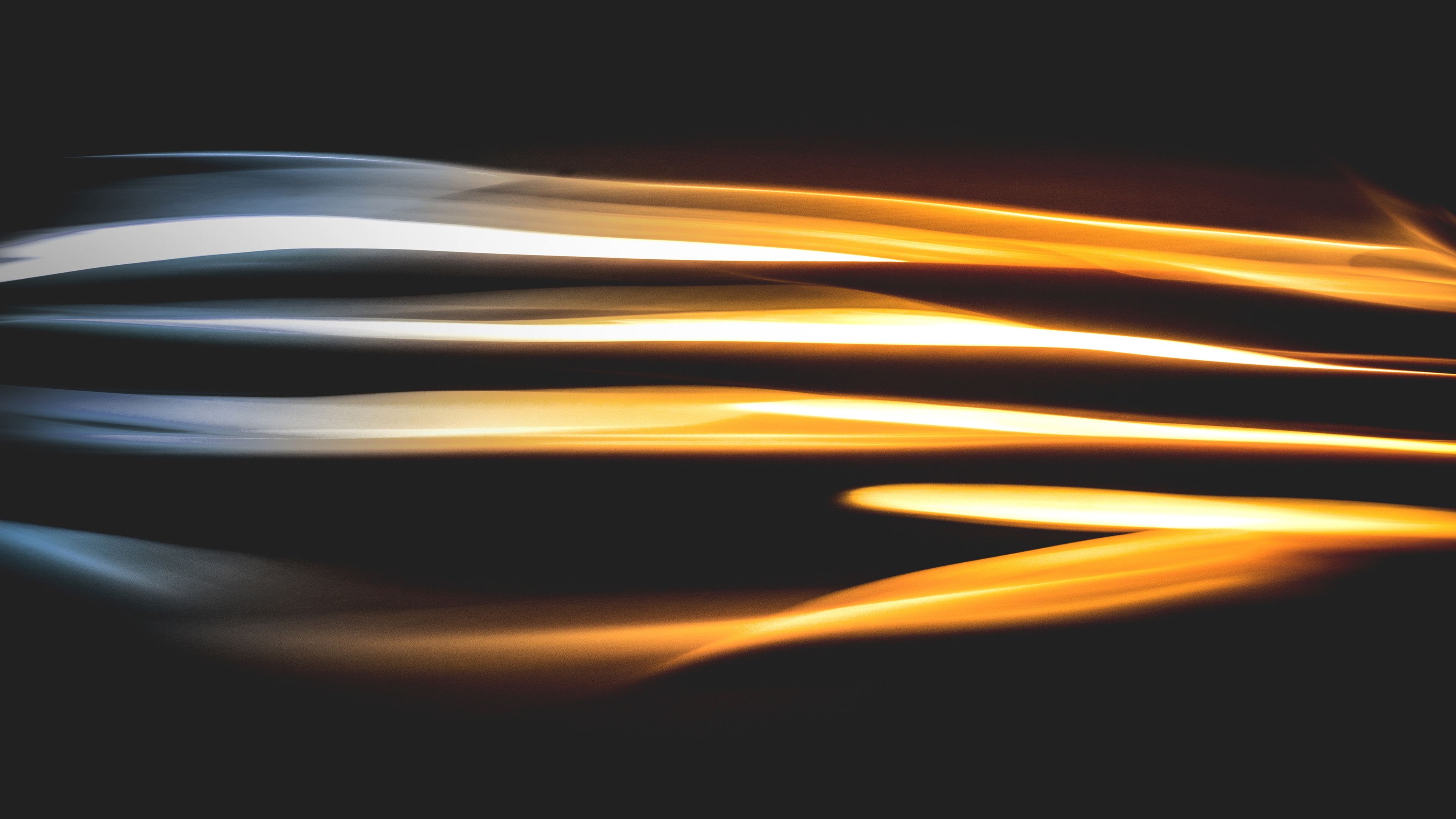 Wallpaper 4k Black Orange Motion Blur 4k Wallpaper