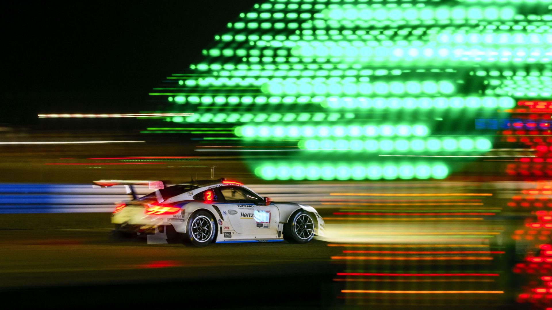 Desktop Wallpaper Porsche 911, On Road, Race Car, Motion Blur, HD Image, Picture, Background, 763016