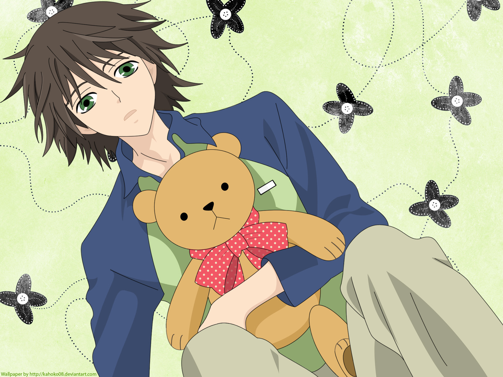 Junjou Romantica Wallpaper: Misaki- Deep in Thought