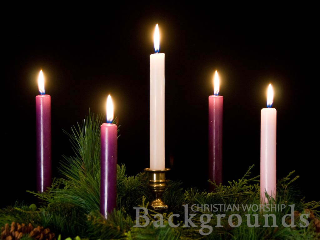 Christmas Advent Candle Wallpapers - Wallpaper Cave