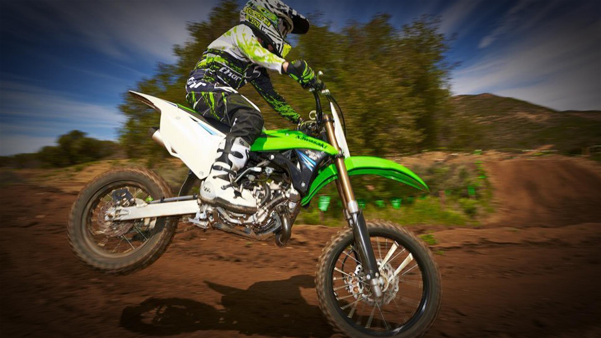 Kawasaki KX85 More Powerful 2 Stroke Single