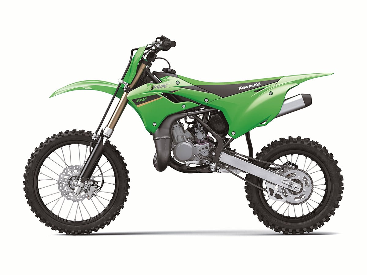 KAWASAKI 2022: NEW KX85 & KX112!