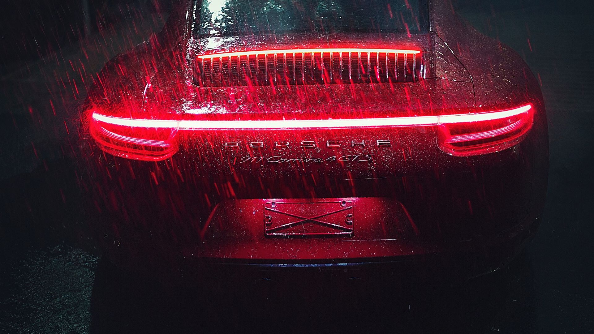 Desktop wallpaper porsche 911 carrera s, sports car, taillight, HD image, picture, background, b965b1