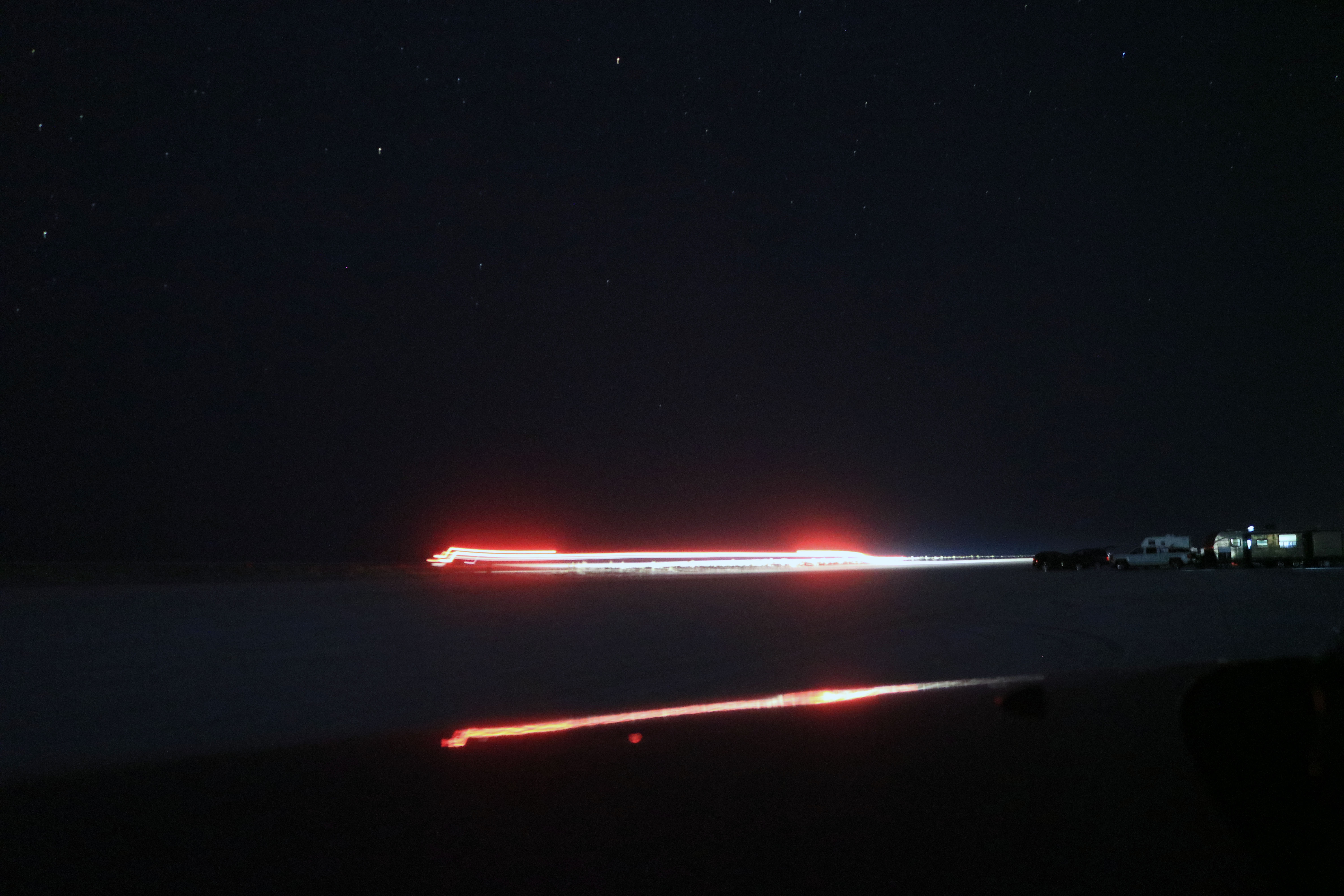 Wallpaper, long exposure, night, taillights 6000x4000