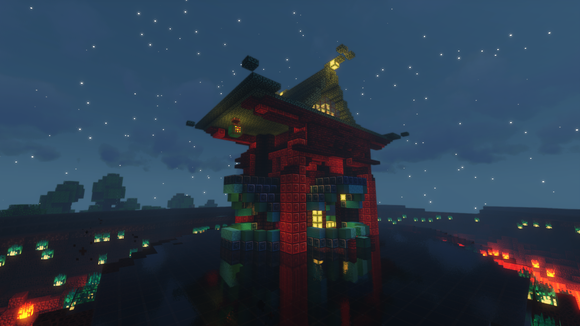 I recreated sakuna's domain expansion in Minecraft