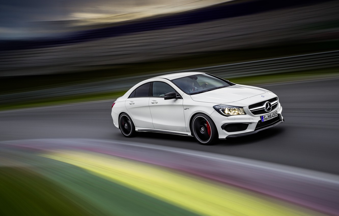 Wallpaper Speed, Mercedes, Benz, Car, Car, Speed, AMG, CLA - for desktop, section mercedes