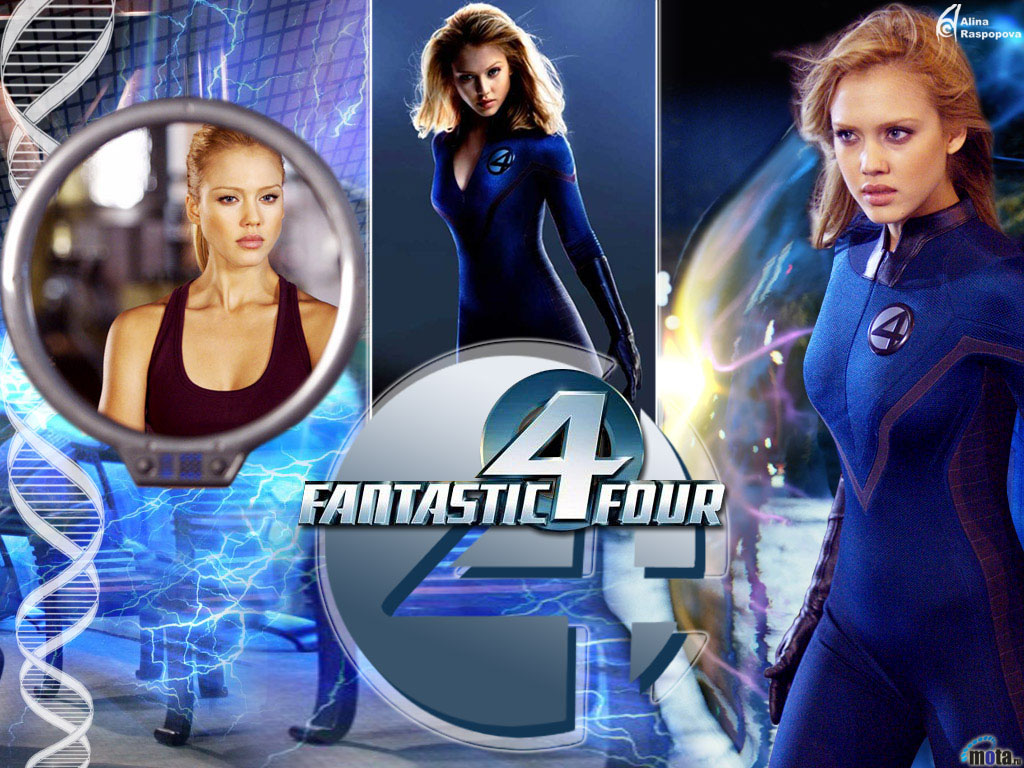 Download Wallpaper actress jessica alba fantastic four, 1024x768, Jessica Alba as Susan Storm / Invisible Woman