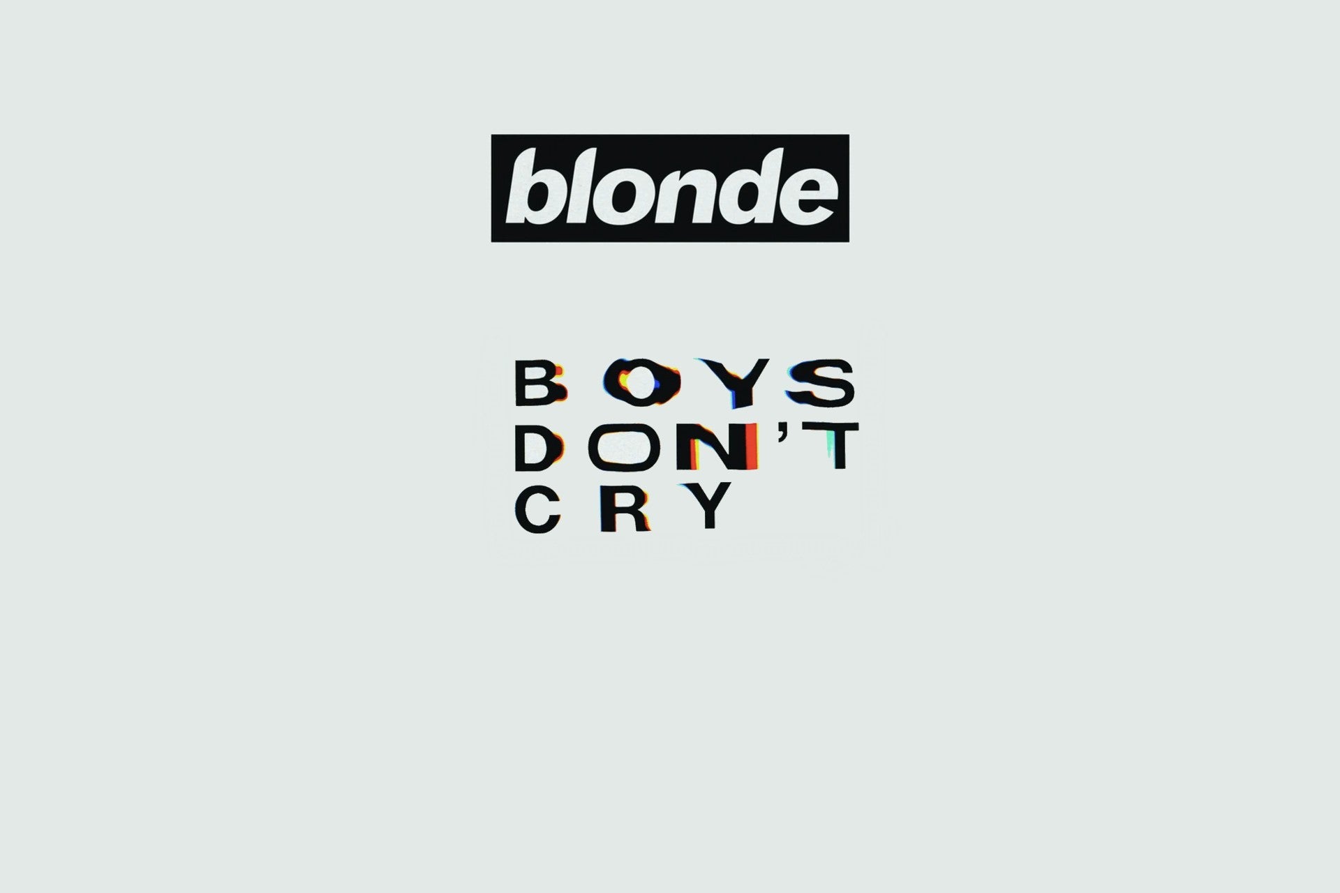 Boys don't cry wallpaper for pc, I can make a mobile version if everyone wants it!