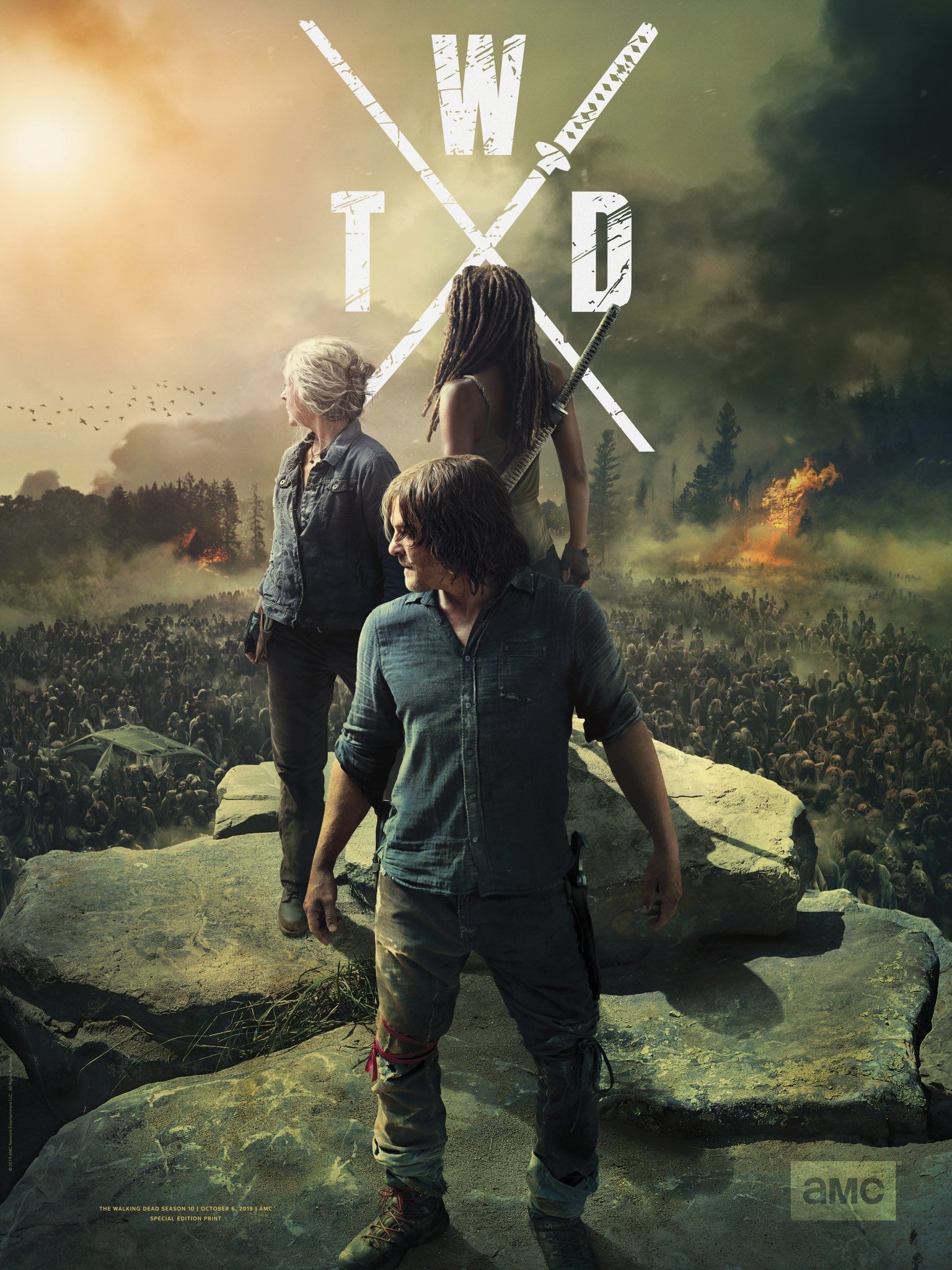 The Walking Dead're so beautiful