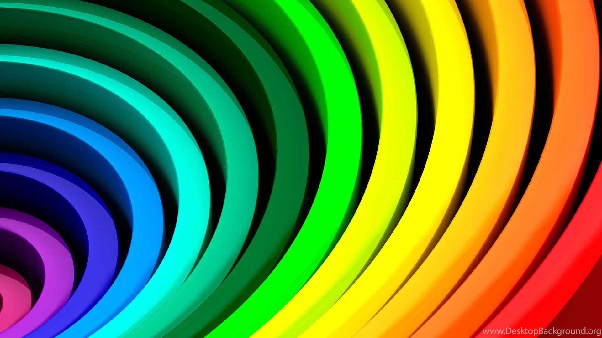 High Resolution Cool Colorful 3D Rainbow Wallpaper HD 5. Desktop Background