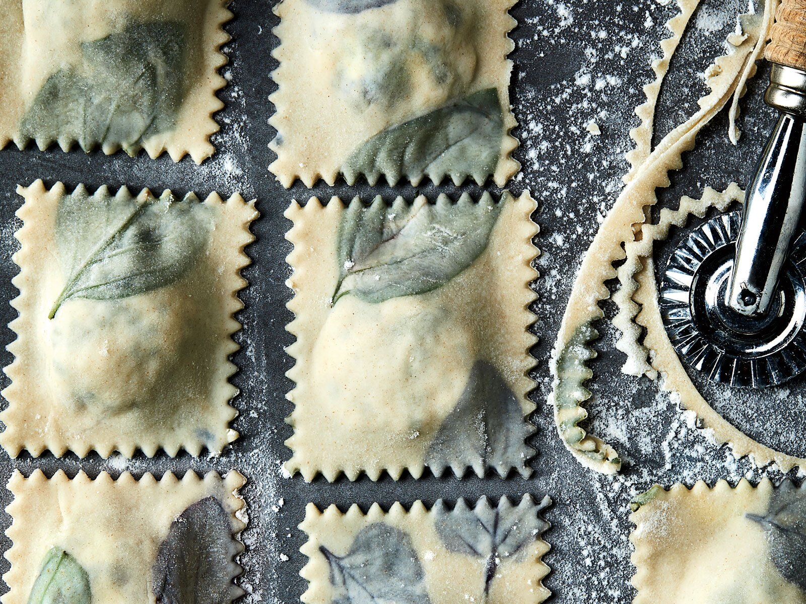 Basil Three Cheese Ravioli With No Cook Fresh Tomato Sauce Recipe Grandjean, Liz Mervosh. Food & Wine