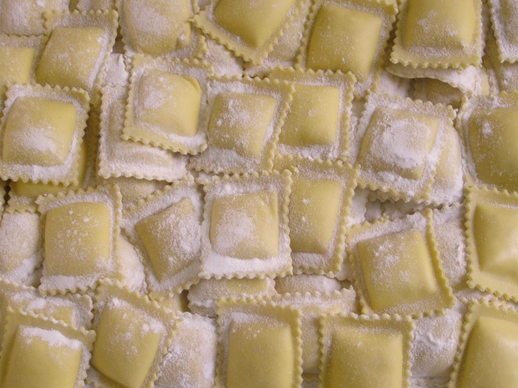 Christmas Dinner Idea: Ravioli with Pecorino and Honey