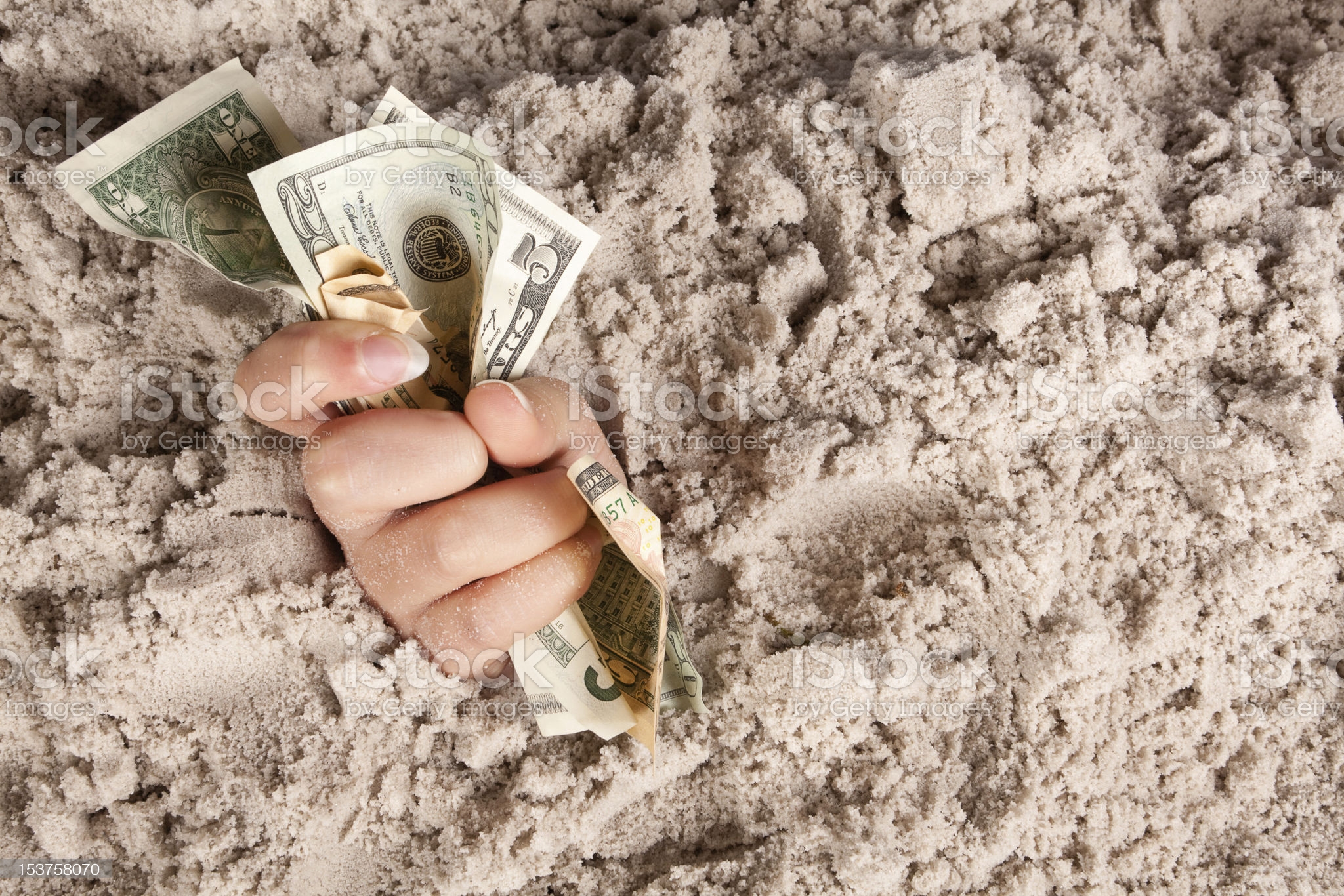 Quicksand , Picture & Royalty Free Image