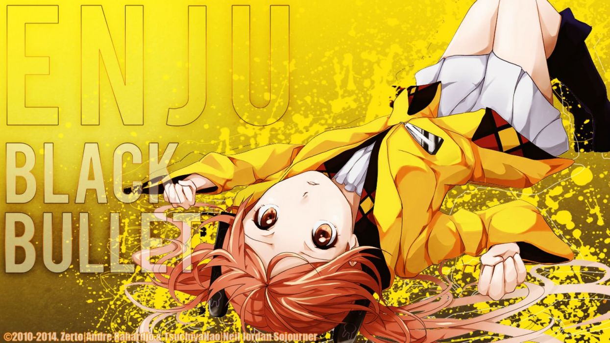 Aihara enju black bullet tagme watermark wallpaperx900