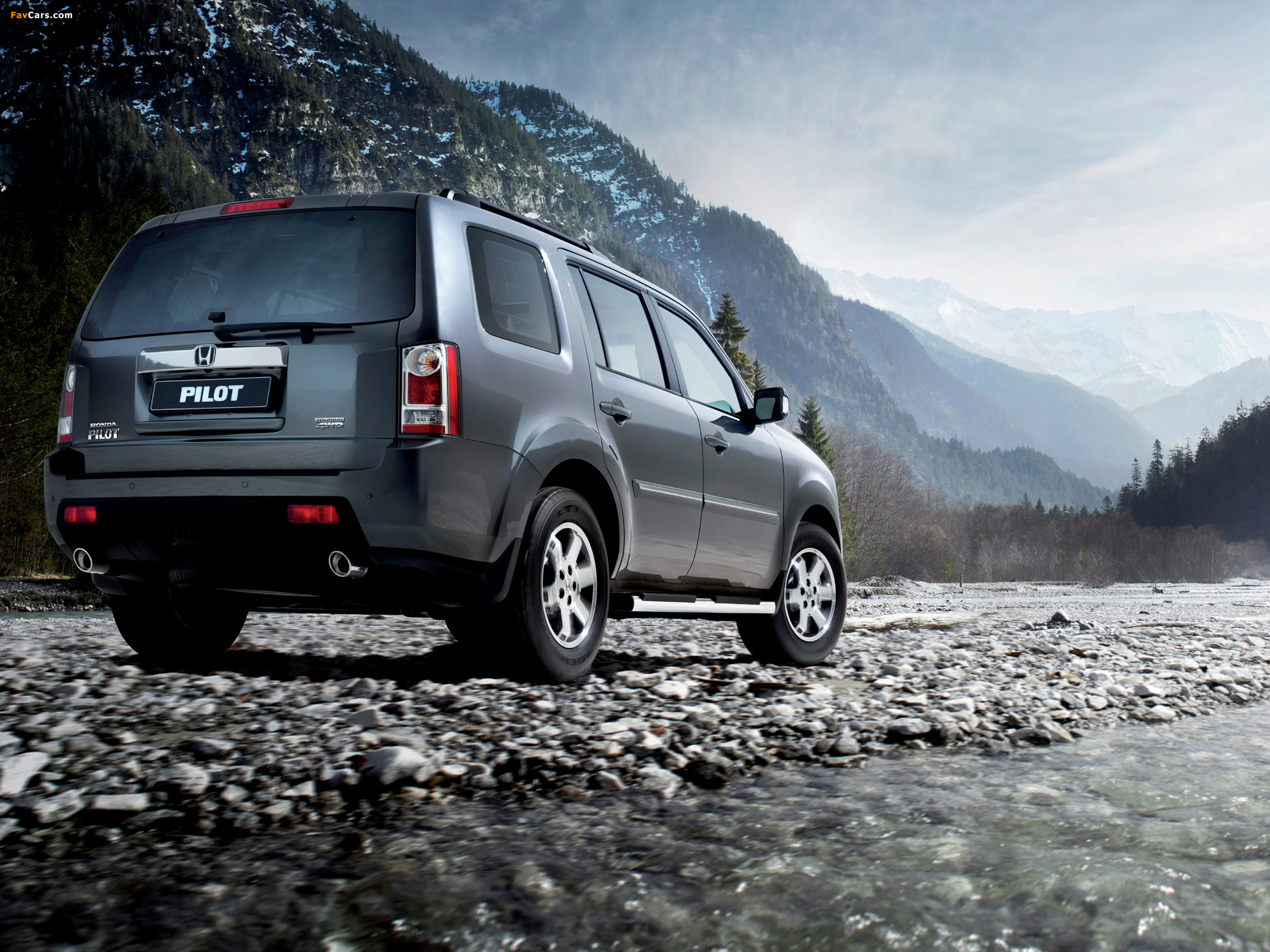 Honda Pilot EU Spec 2008–11 Wallpaper (2048x1536)