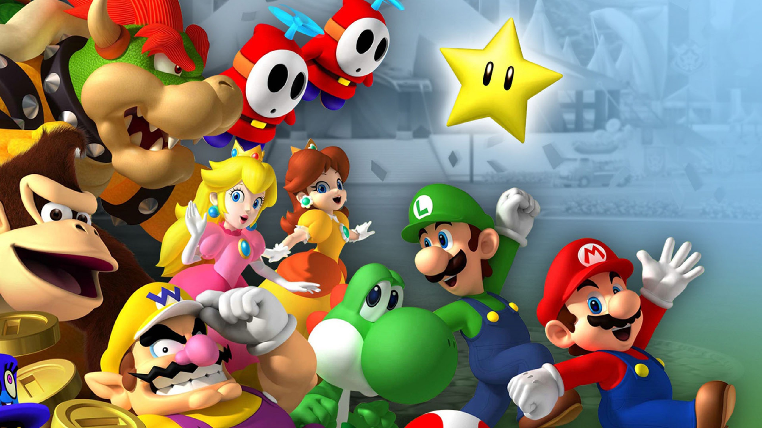 5677555 / 2560x1440 new super mario bros wii hd wallpapers.
