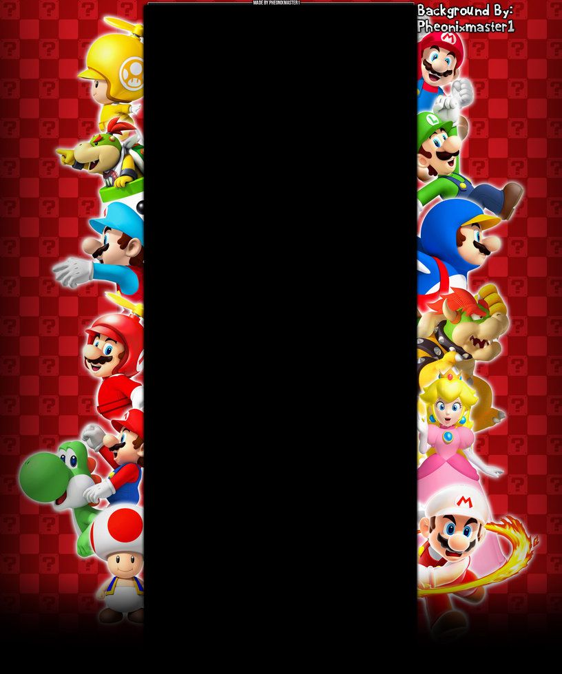 New Super Mario Bros DS Wii Youtube Background By Pheonixmaster1