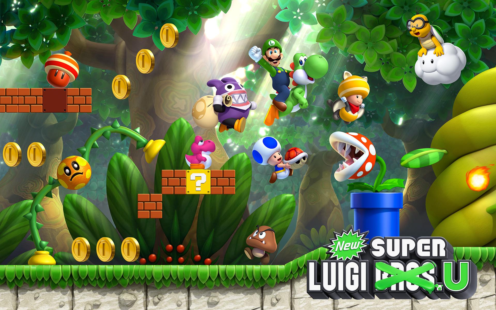 Super Mario Desktop Wallpaper (Wii U)
