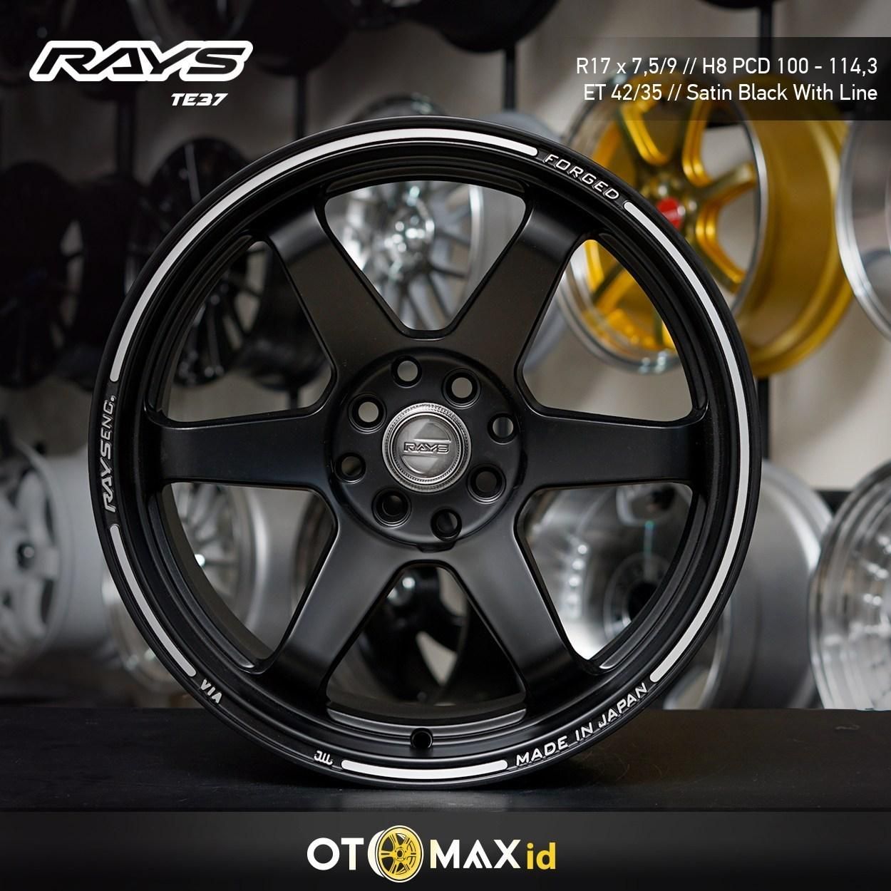 Populasi Velg Volk Rays TE37. Rims for cars, Custom wheels cars, Custom wheels