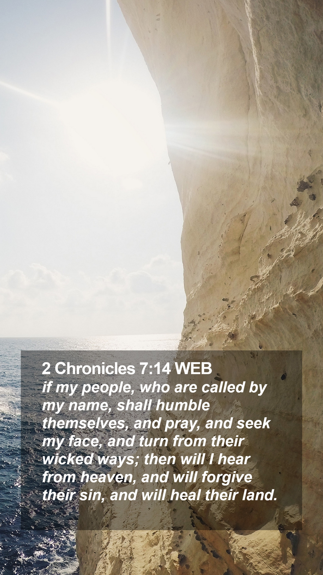 Chronicles 7:14 WEB Mobile Phone Wallpaper my people, who are called by my name, shall