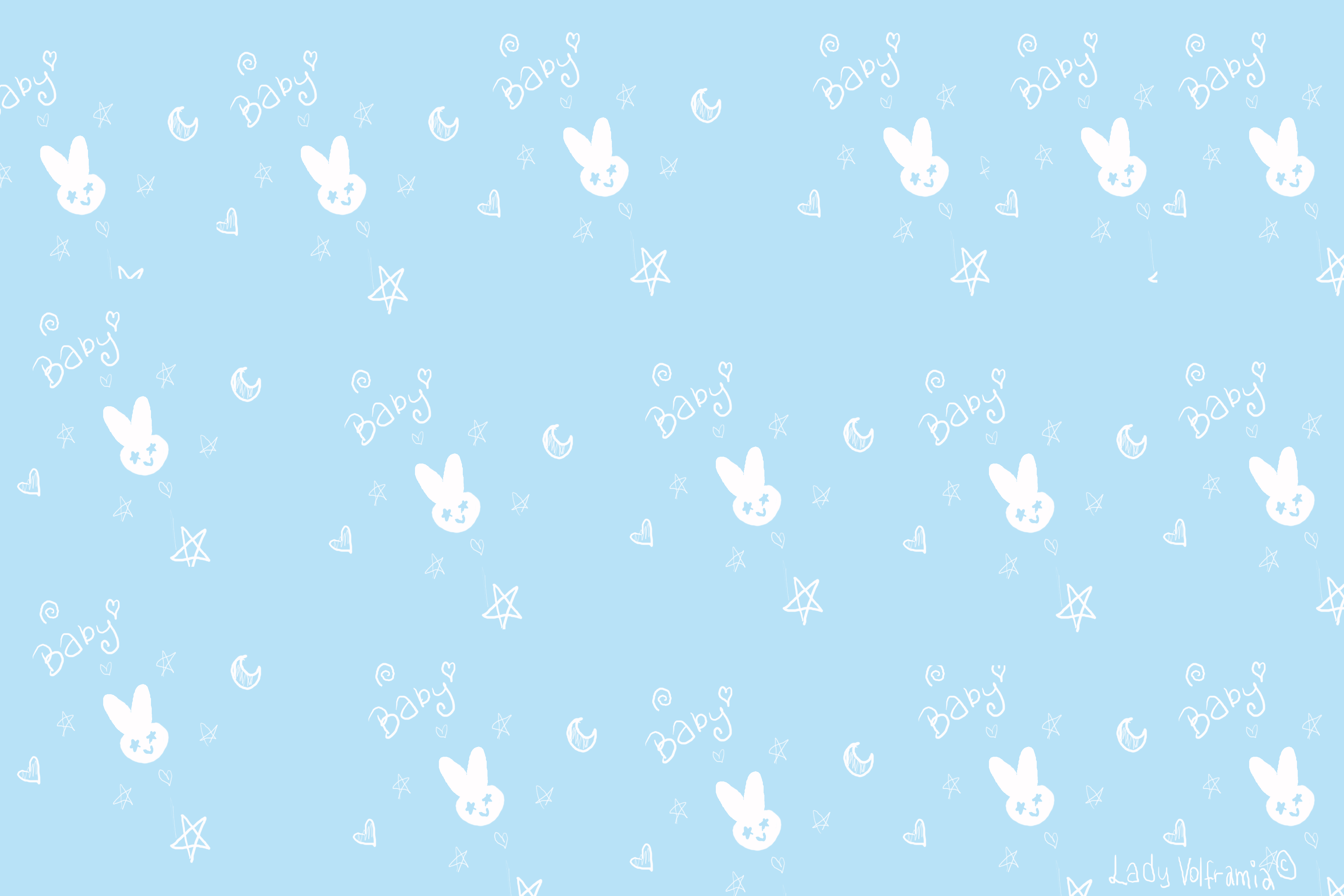 Cute Baby Blue Wallpapers - Wallpaper Cave