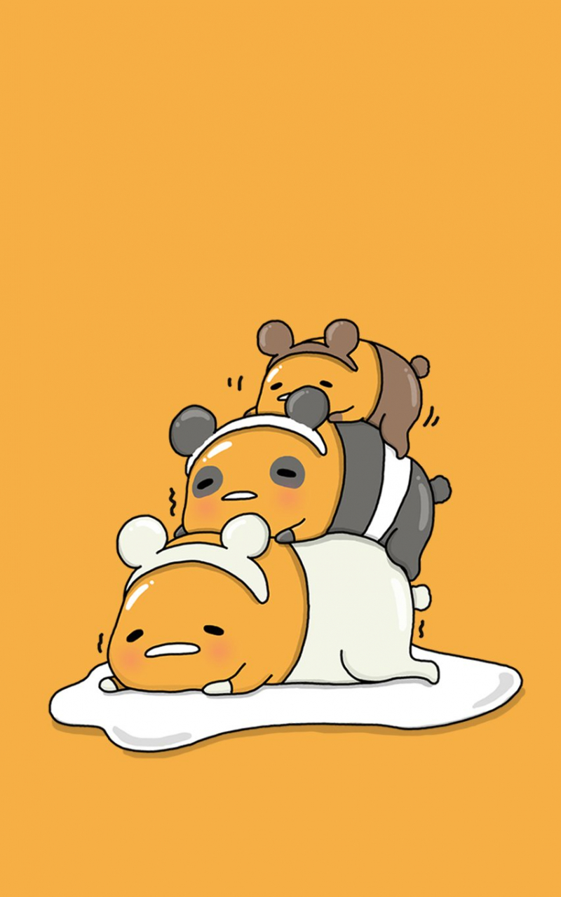 Free download Gudetama x We Bare Bears Wallpaper oodon Tictail [852x1608] for your Desktop, Mobile & Tablet. Explore We Bare Bears Wallpaper. We Bare Bears Wallpaper, We Bare Bears