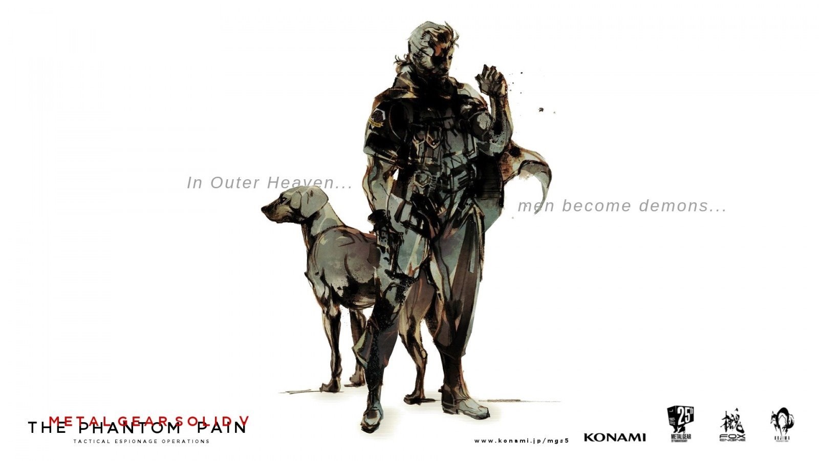 Download Wallpaper Outer Heaven, Konami, Yoji Shinkawa, Games. Desktop Background